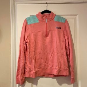 Blue and Pink Vineyard Vines Shep Shirt